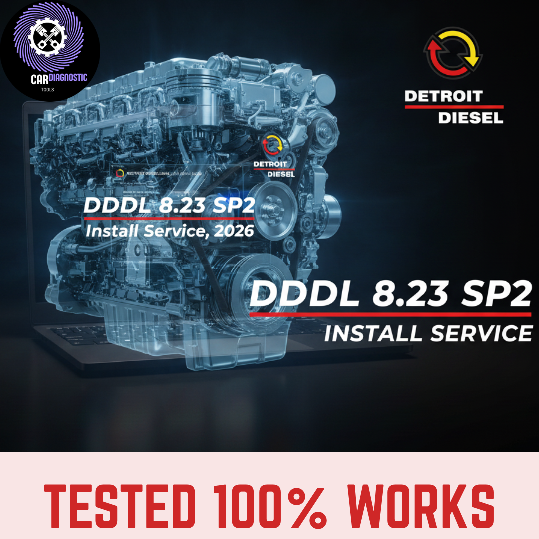 2026|Detroit Diesel Diagnostic Link |+INSTALL | LIFETIME LICENSE DDDL 8.23 SP2