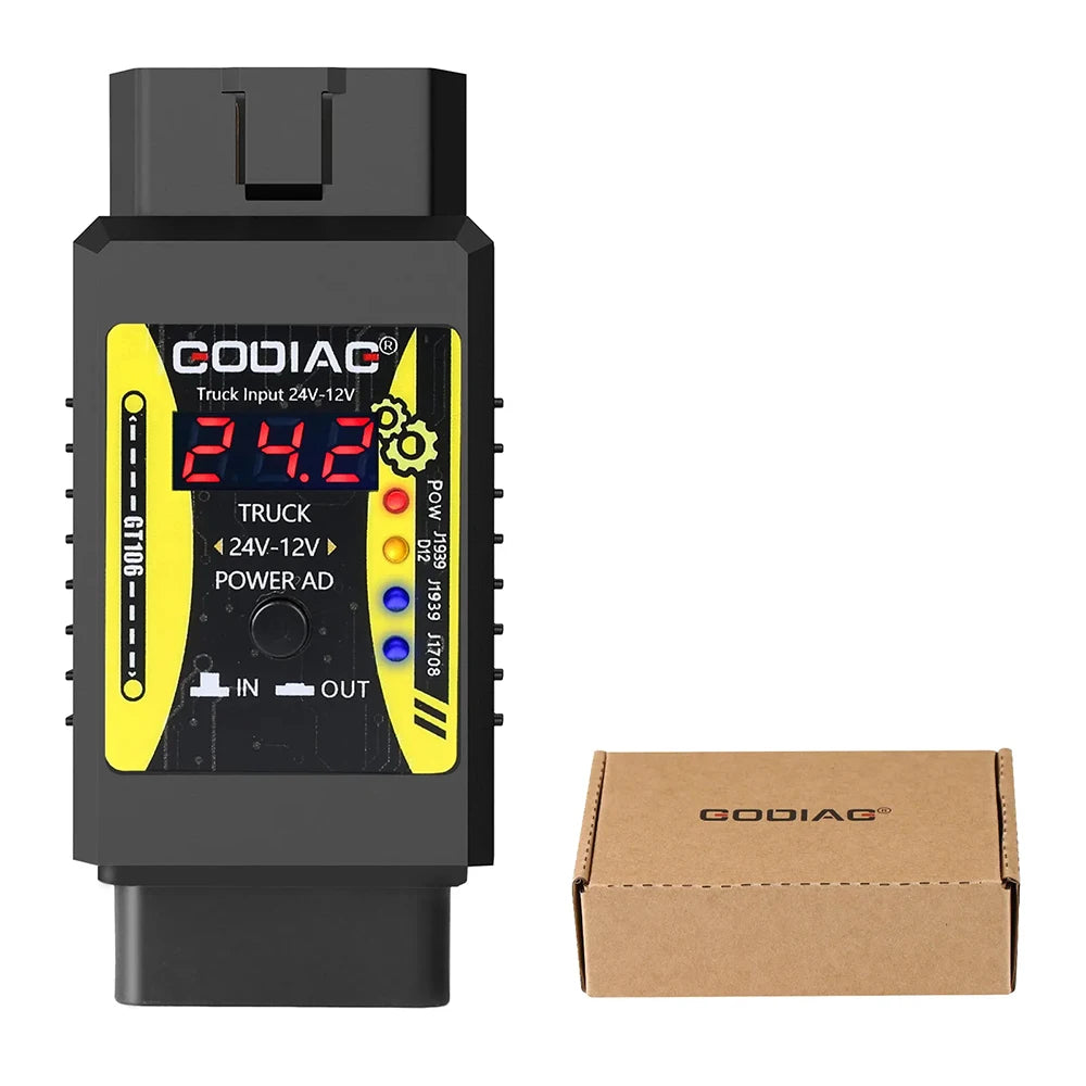 GODIAG GT106 24V to 12V Heavy Duty Truck Converter 