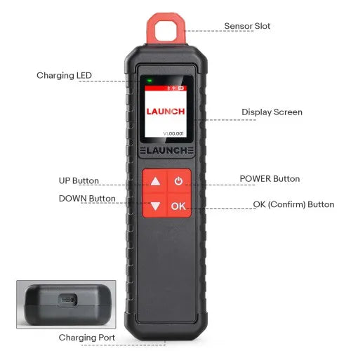 Launch X431 i-TPMS  Tire Repair Tools for RF Sensors 315/433MHz TPMS Programming Tool